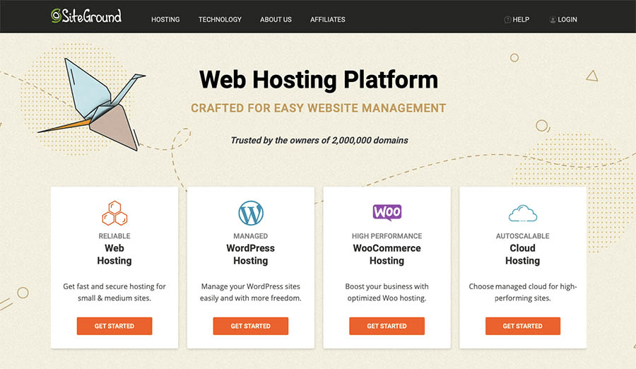 SiteGround Web Hosting Service Company